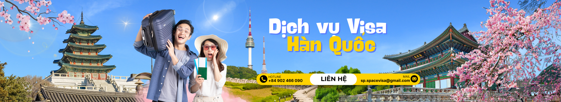 Visa Hàn Quốc trọn gói giá siêu hạt dẻ - Bao đậu 99%